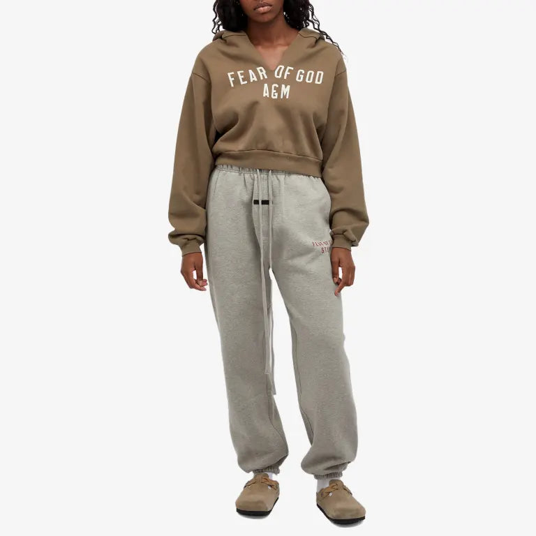 Fear Of God Essentials V-Neck Hoodie
