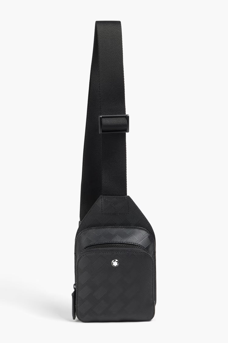 Montblanc Textured-Leather Messenger Bag