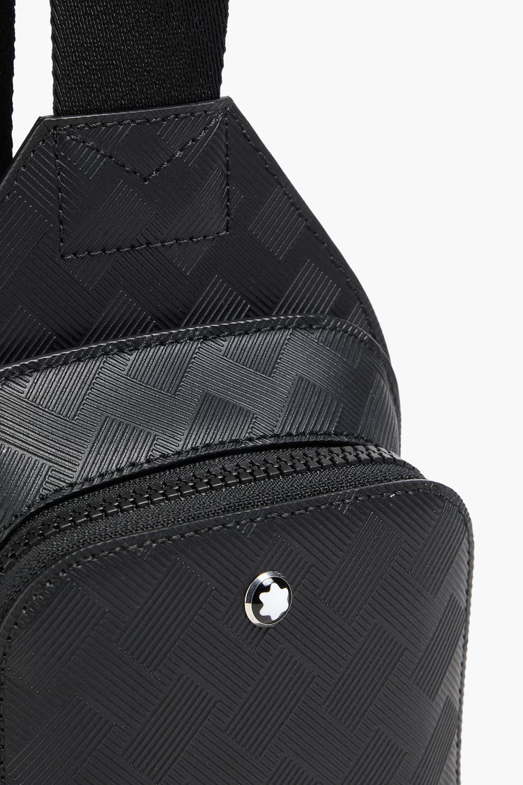 Montblanc Textured-Leather Messenger Bag