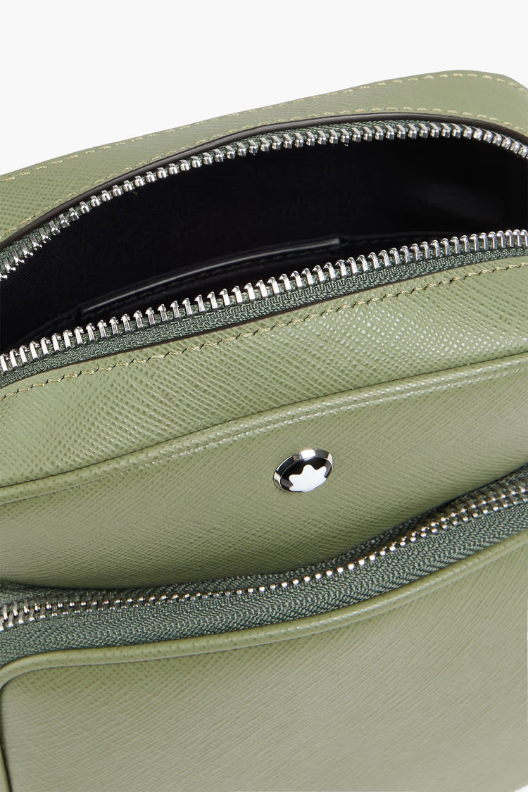 Montblanc Textured-Leather Messenger Bag
