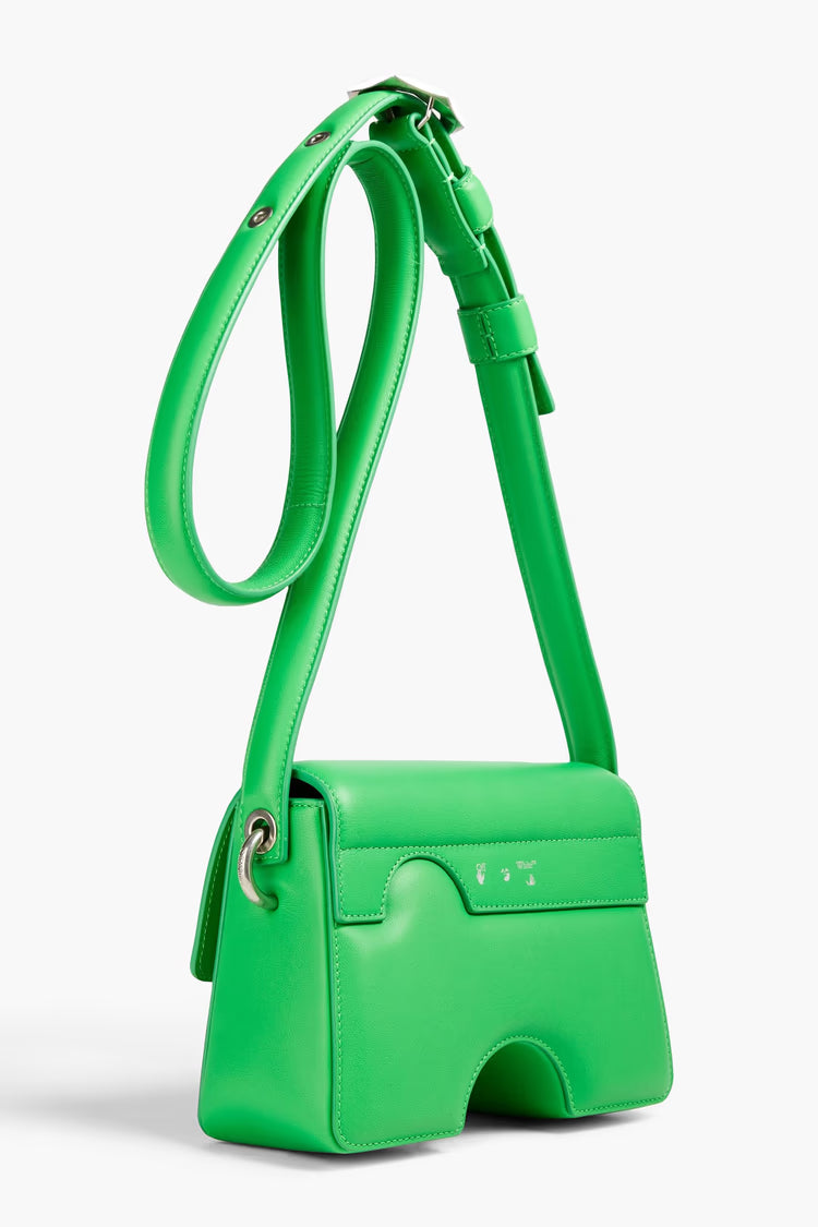 OffWhite Burrow Cutout Leather Cross-Body Bag