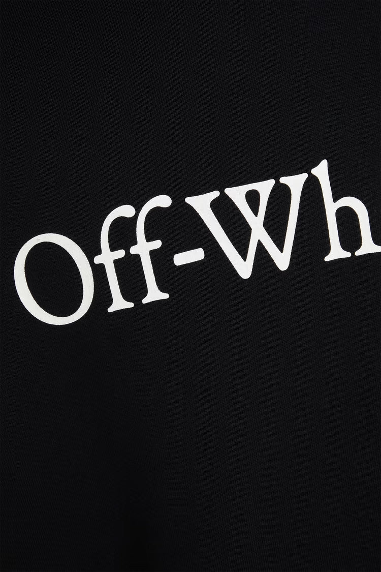 OffWhite Printed French Cotton-Terry Sweatshirt