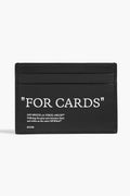 OffWhite Printed Leather Cardholder