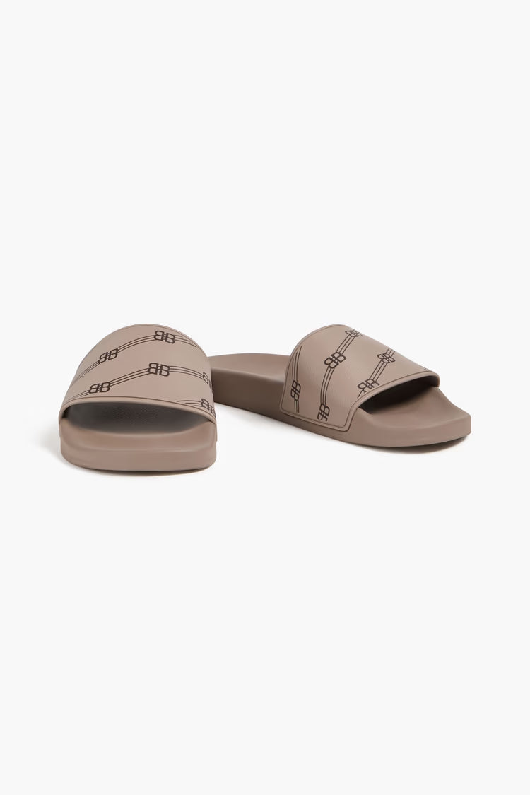Balenciaga Printed Slides