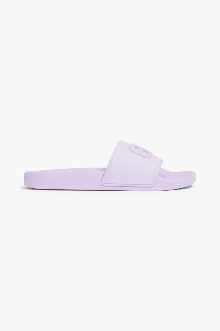 Balenciaga Embossed Rubber Slides